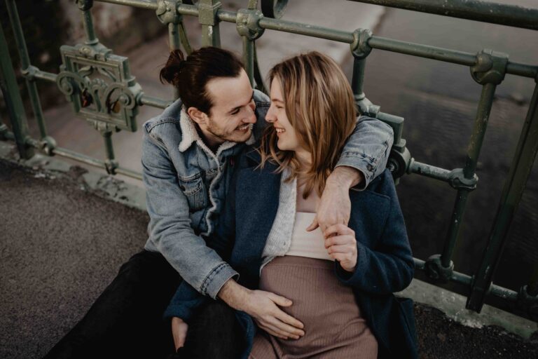 Babybauchfotos Stadtpark Wien – Rebecca und Martin