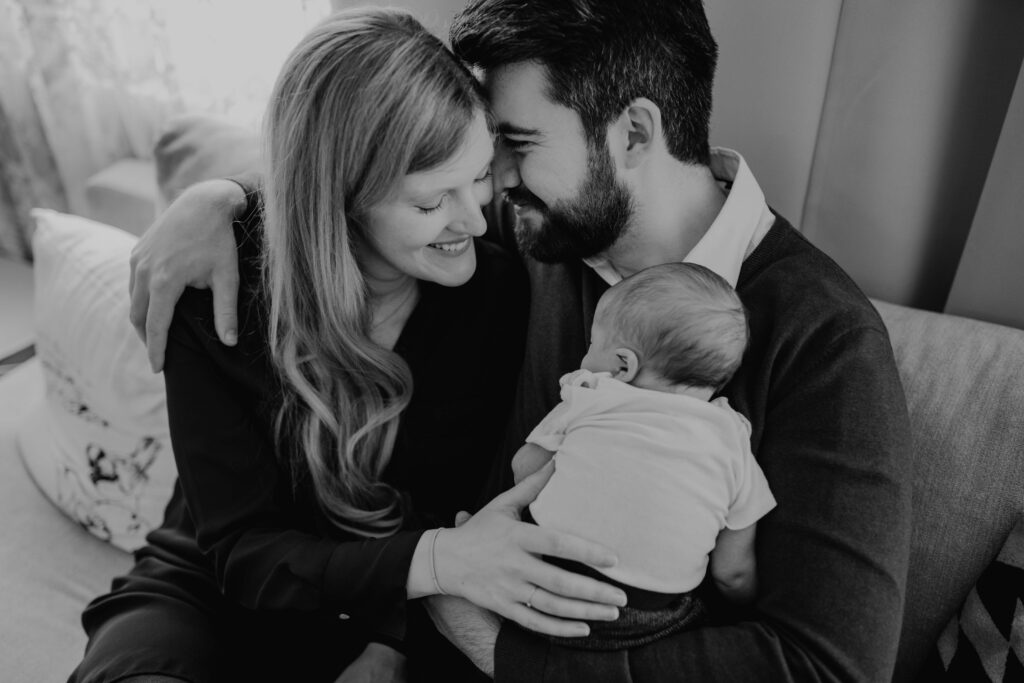 Neugeborenenfotos Wien -Lucia, Bernhard und Aaron