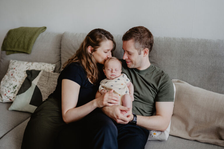 Babyfotos in Mödling – Hannah, Stefan und Oskar